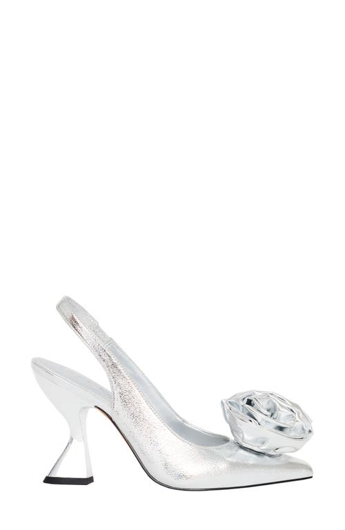 Katy Perry The Laterr Pointed Toe Slingback Pump In Silver