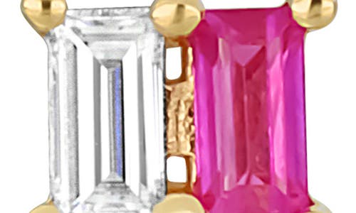 Bony Levy El Mar Ruby Stud Earrings In 18k Yellow Gold - Ruby