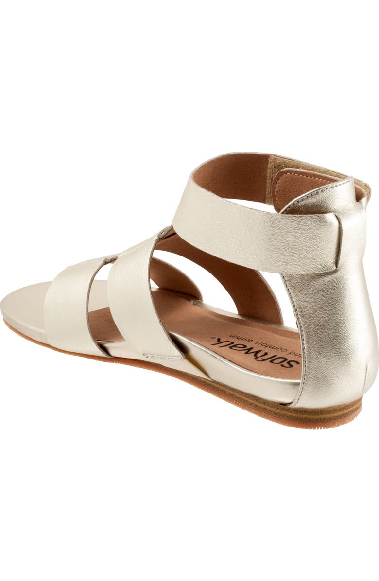 SoftWalk<sup>®</sup> Cabo Gladiator Sandal, Alternate, color, Champagne
