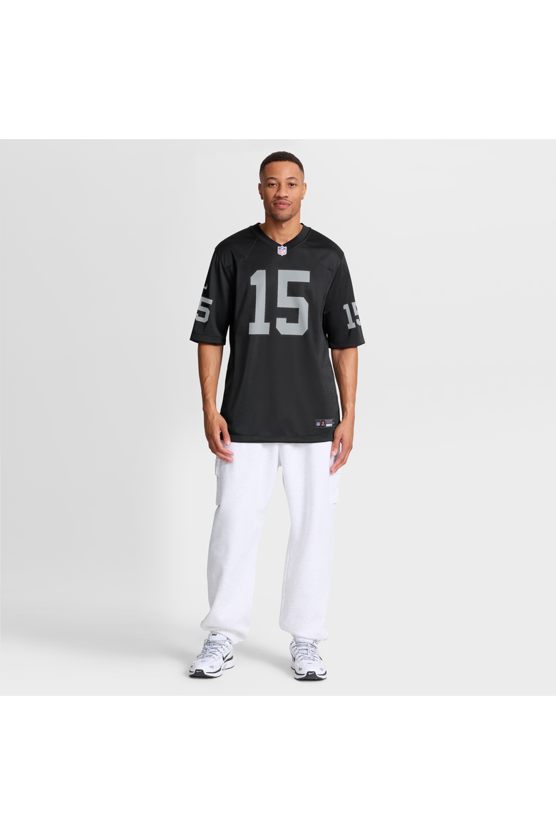 Men's Nike Black Las Vegas Raiders Fernando Mendoza 2026 NFL Draft First Round Pick No. 1 Team Game Jersey, Alternate, color, Black