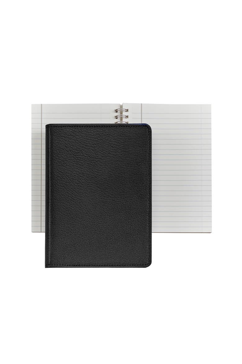 7" Refillable Notebook, Main, color, Black