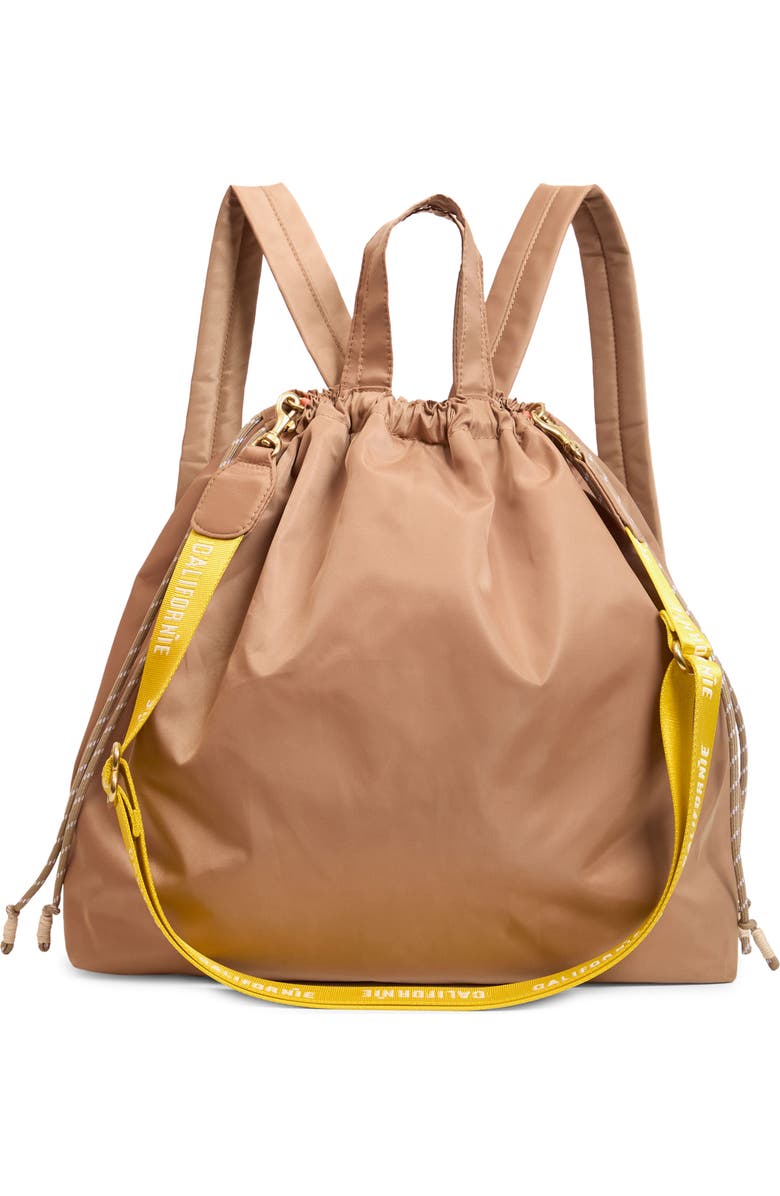 Clare V. Sac Tout Convertible Backpack, Main, color, Latte