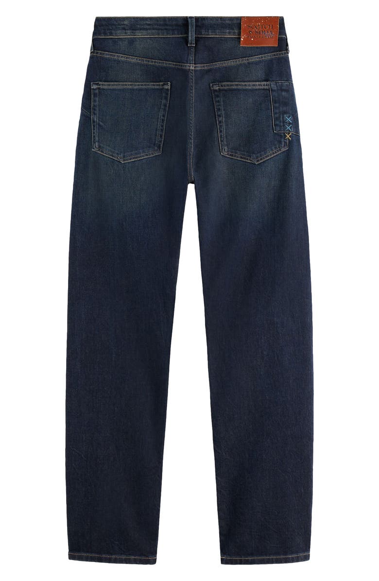 Scotch & Soda The Zee Straight Fit Jeans, Alternate, color, Paint It Blauw