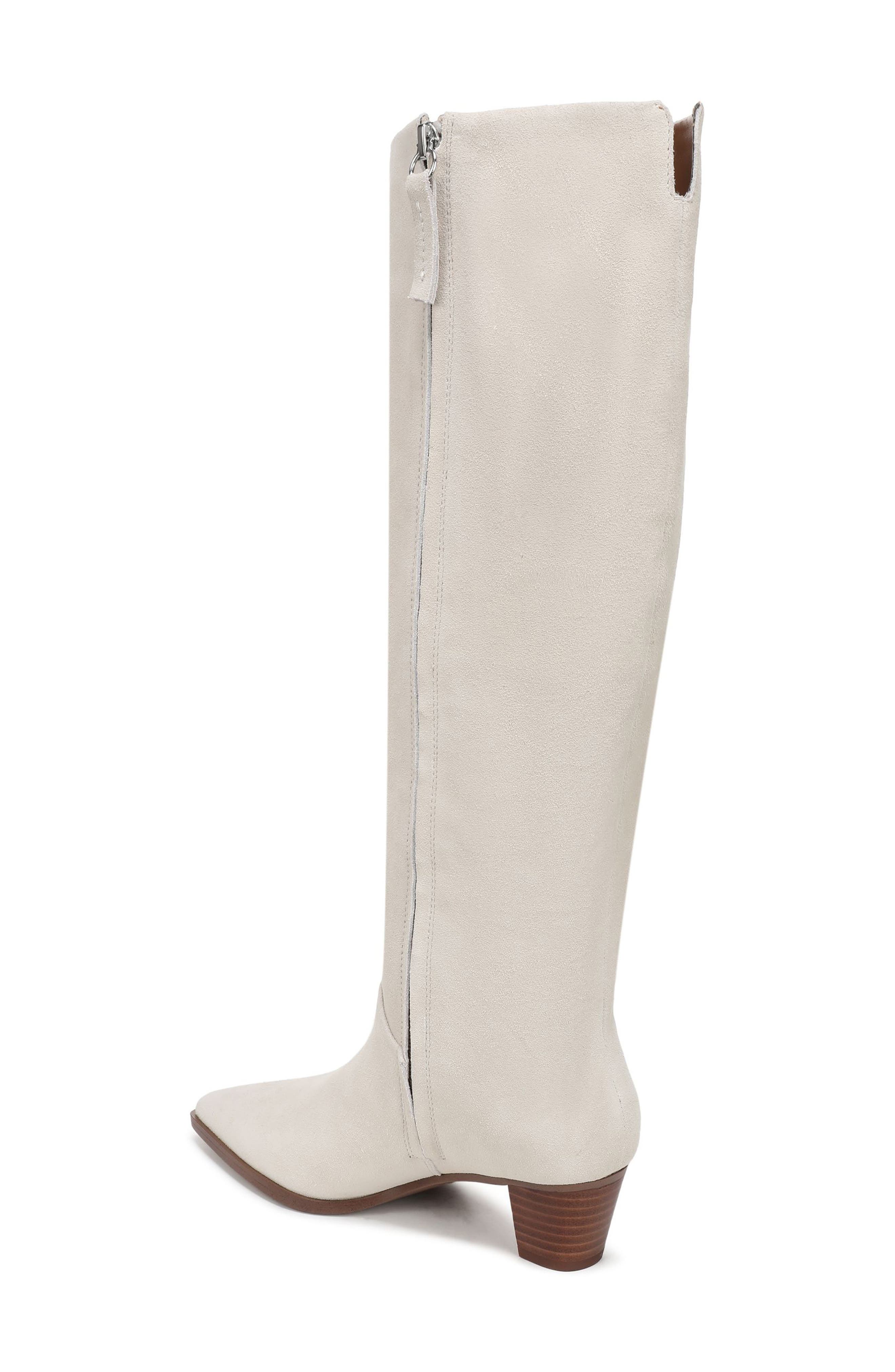 Genevieve Knee High Boot, Alternate, color, WOOL WHITE