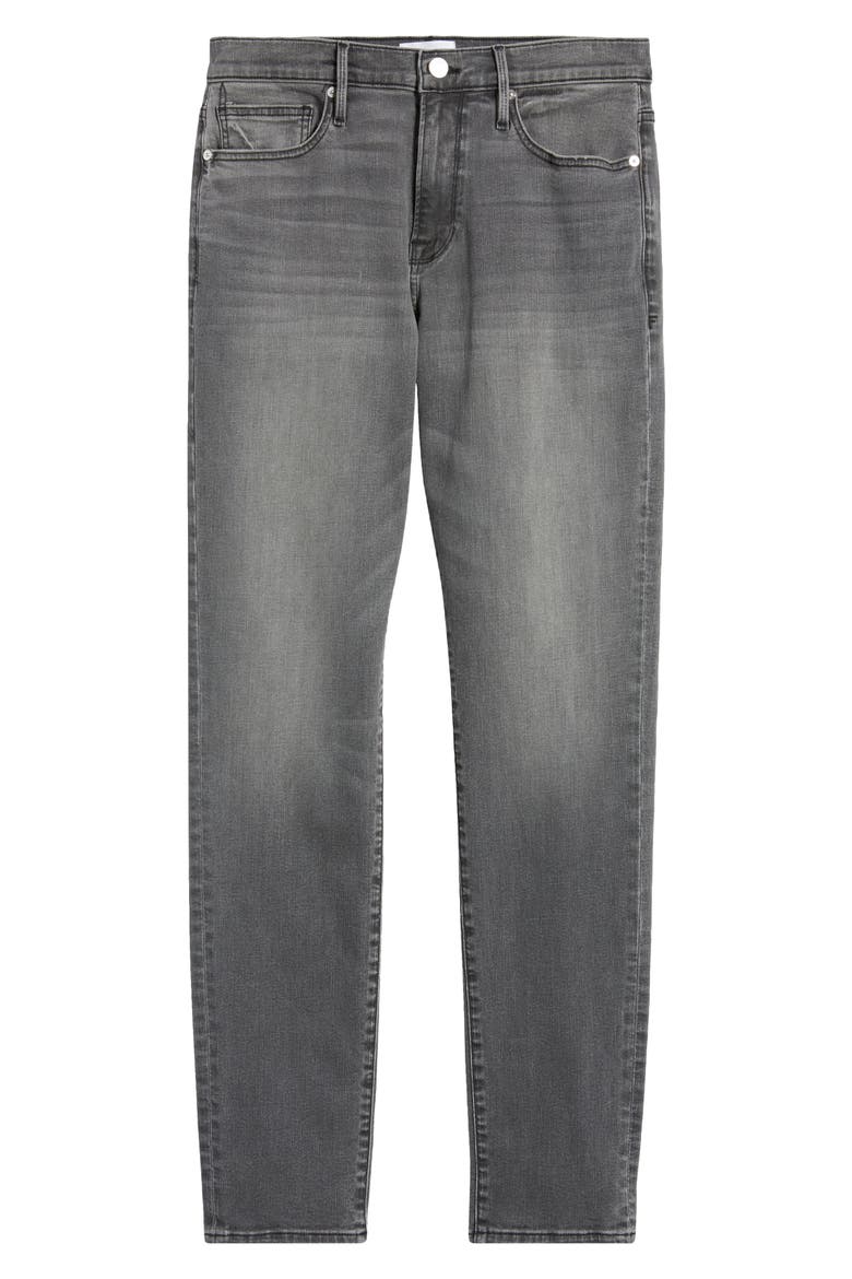 L'Homme Athletic Jeans (Nordstrom Exclusive), Alternate, color, GREENWOOD