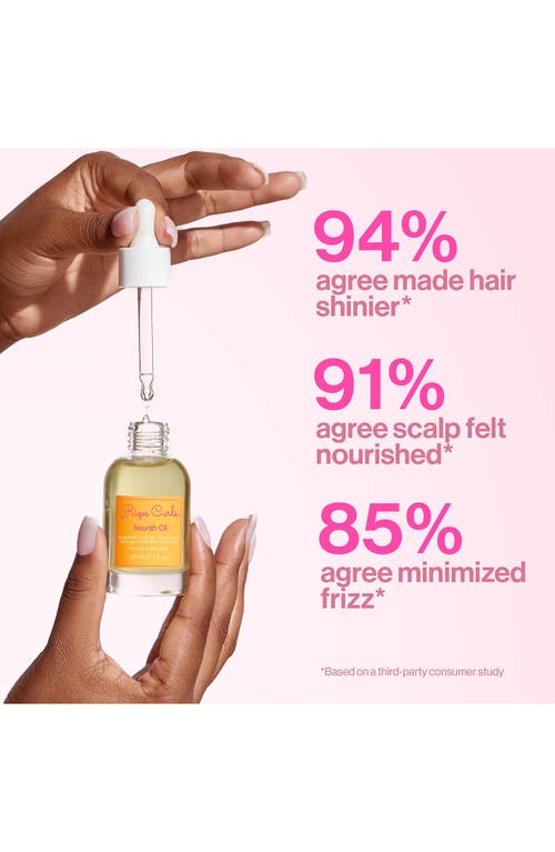 Rizos Curls Nourish Oil For Hair, Scalp & Body In No Color
