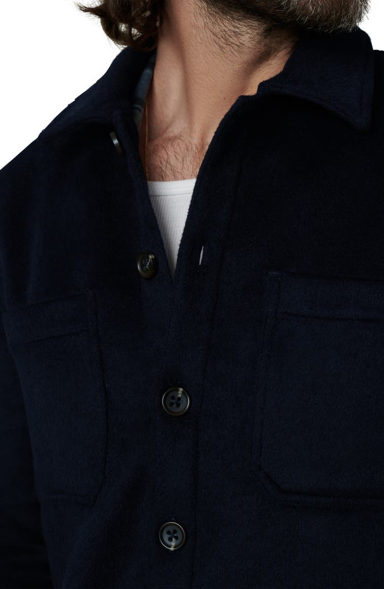 Joe's Leon Regular Fit Overshirt, Alternate, color, True Navy