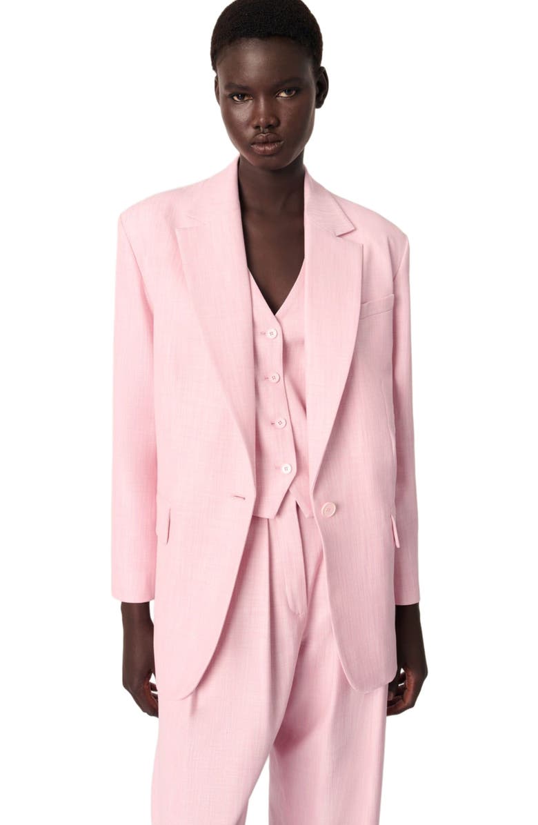 maje Suit vest, Alternate, color,