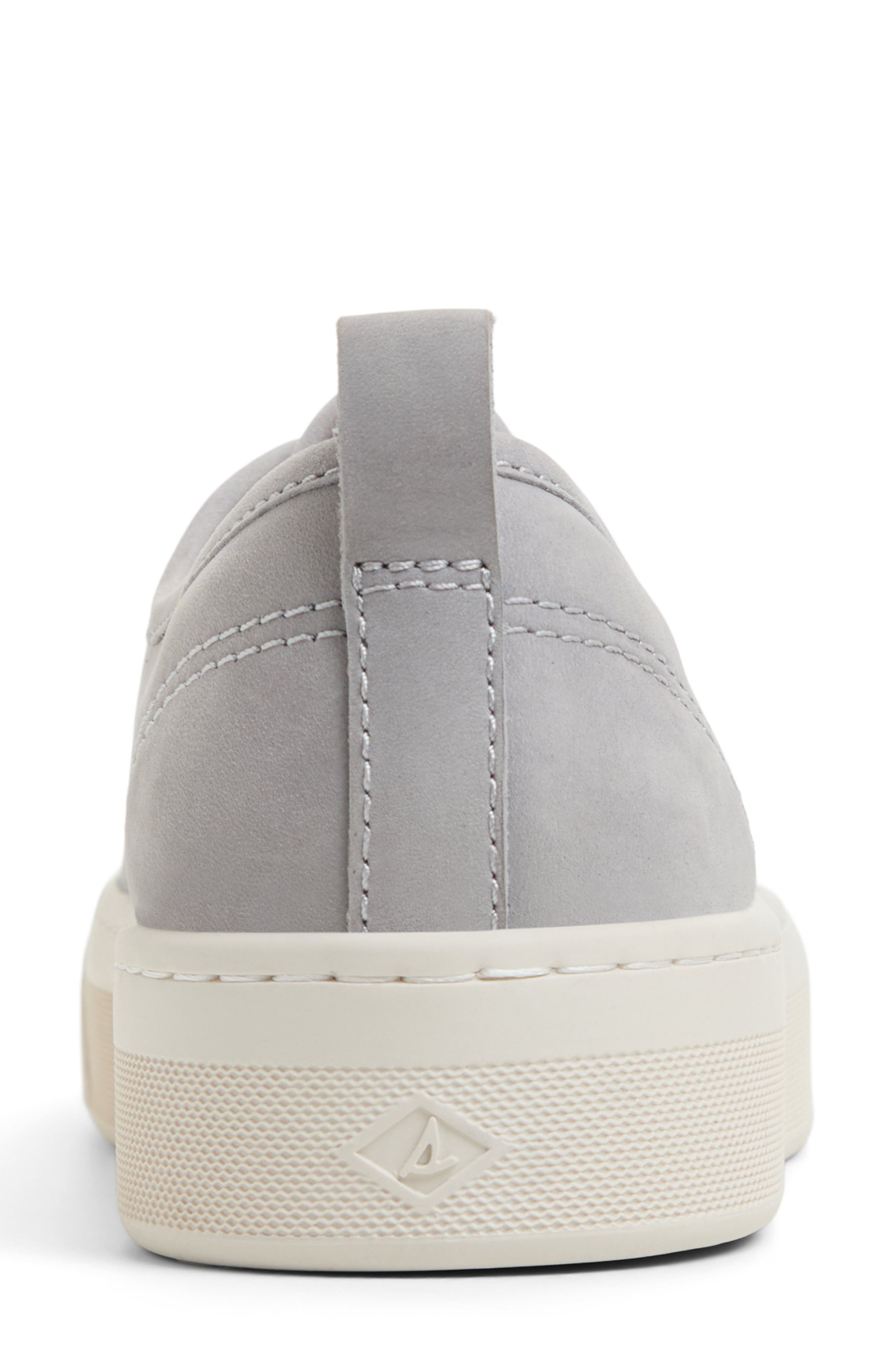 Sperry Candy Low Top Sneaker, Alternate, color, Sleet Leather Smooth