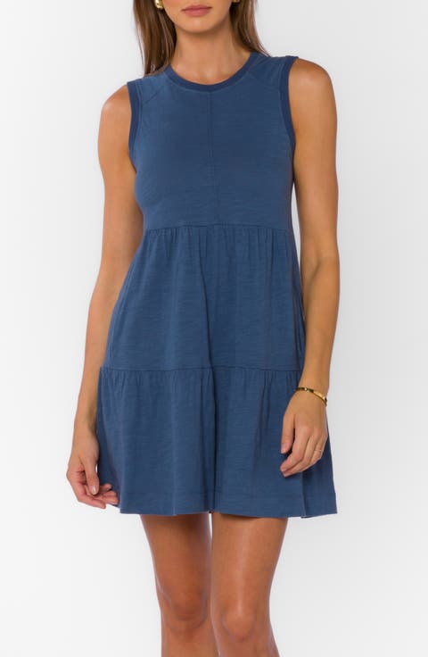 Sleeveless Tiered Minidress