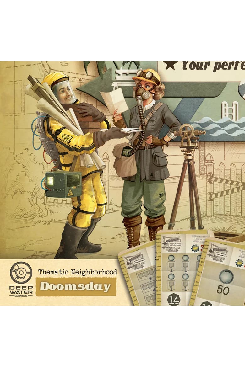Welcome To... Doomsday Thematic Neighborhood Expansion 10+, Alternate, color, Multicolored