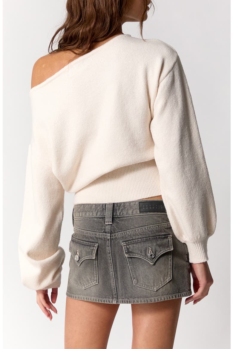 Nikita Piper Micro Miniskirt, Alternate, color, GRAY