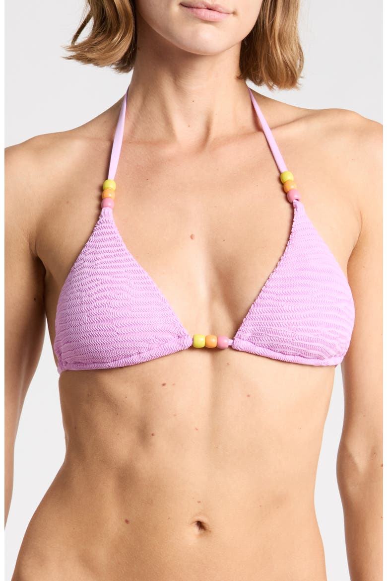 Bali Triangle Bikini Top, Main, color, BLOOM