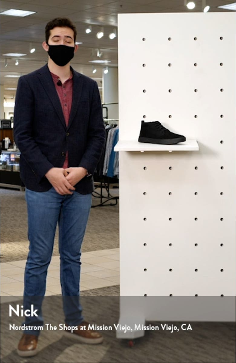 Davis Square Mid Top Chukka Sneaker, sales video thumbnail