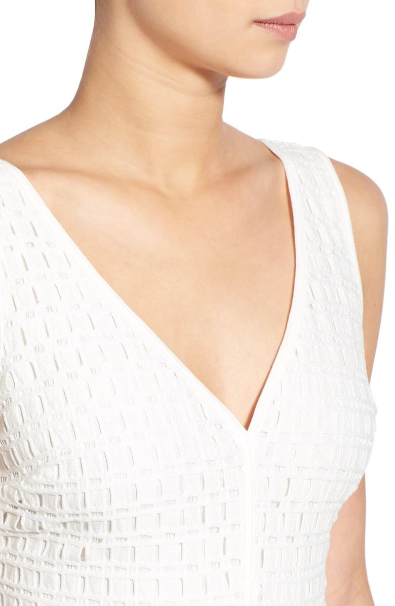 cupcakes and cashmere 'Matilda' Eyelet Fit & Flare Dress, Alternate, color, 