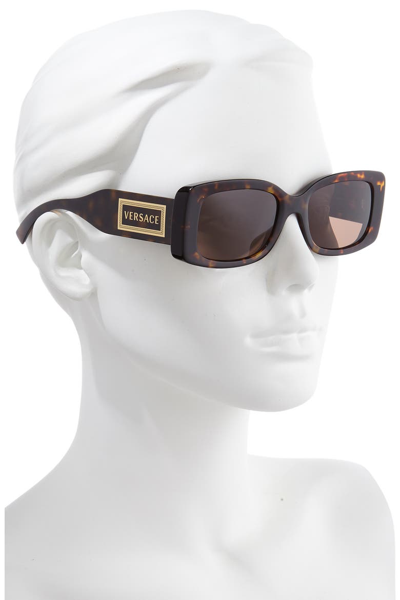 52mm Sunglasses, Alternate, color, HAVANA