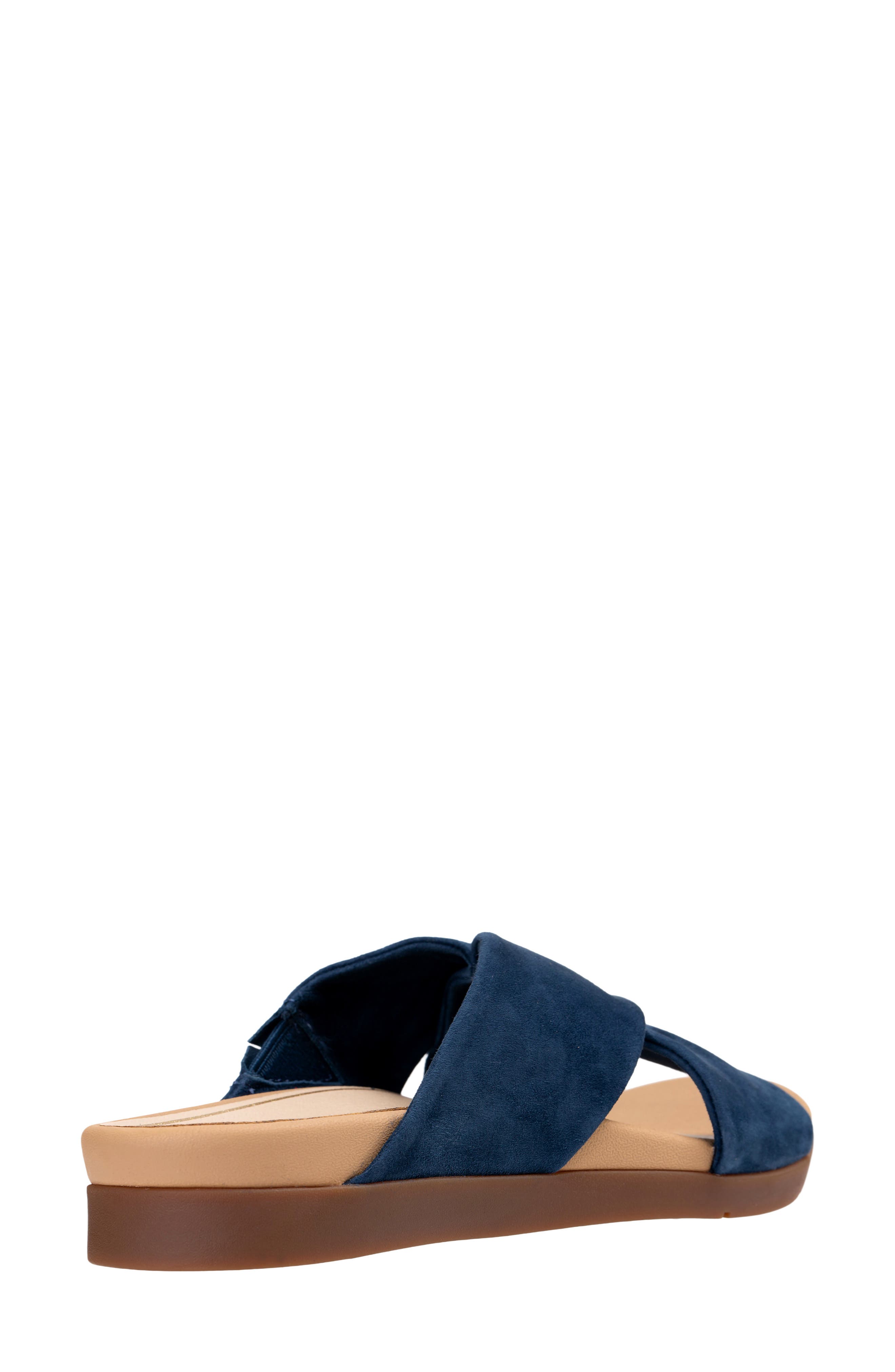 Riviera Slide Sandal, Alternate, color, MARINE BLUE