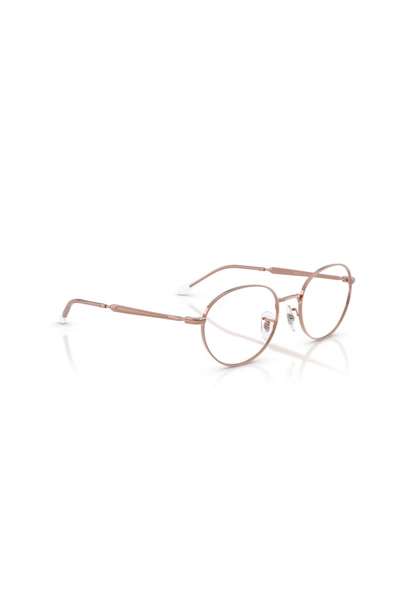 52mm Oval optical glasses, Alternate, color, Copper