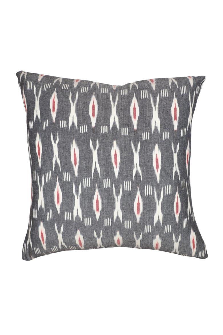 XO Throw Pillow Cover, Main, color, Grey, Red