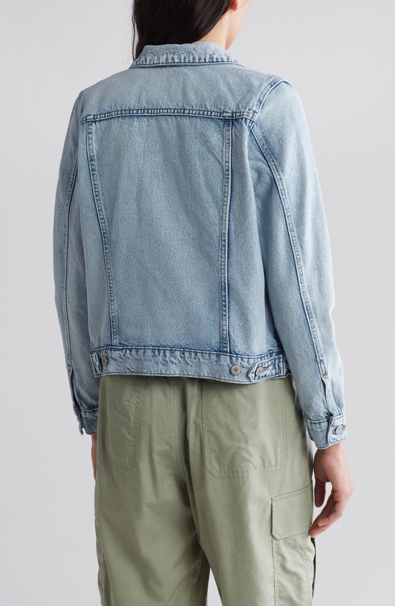 Lucky Brand Tomboy Denim Trucker Jacket, Alternate, color,