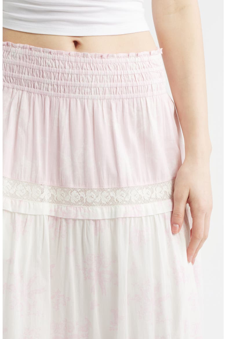 Phia Tiered Skirt, Alternate, color, NANTUCKET HEIRLOOM PRINT MIX
