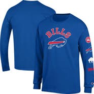 Champion Men's Champion  Royal Buffalo Bills Seal Long Sleeve T-Shirt