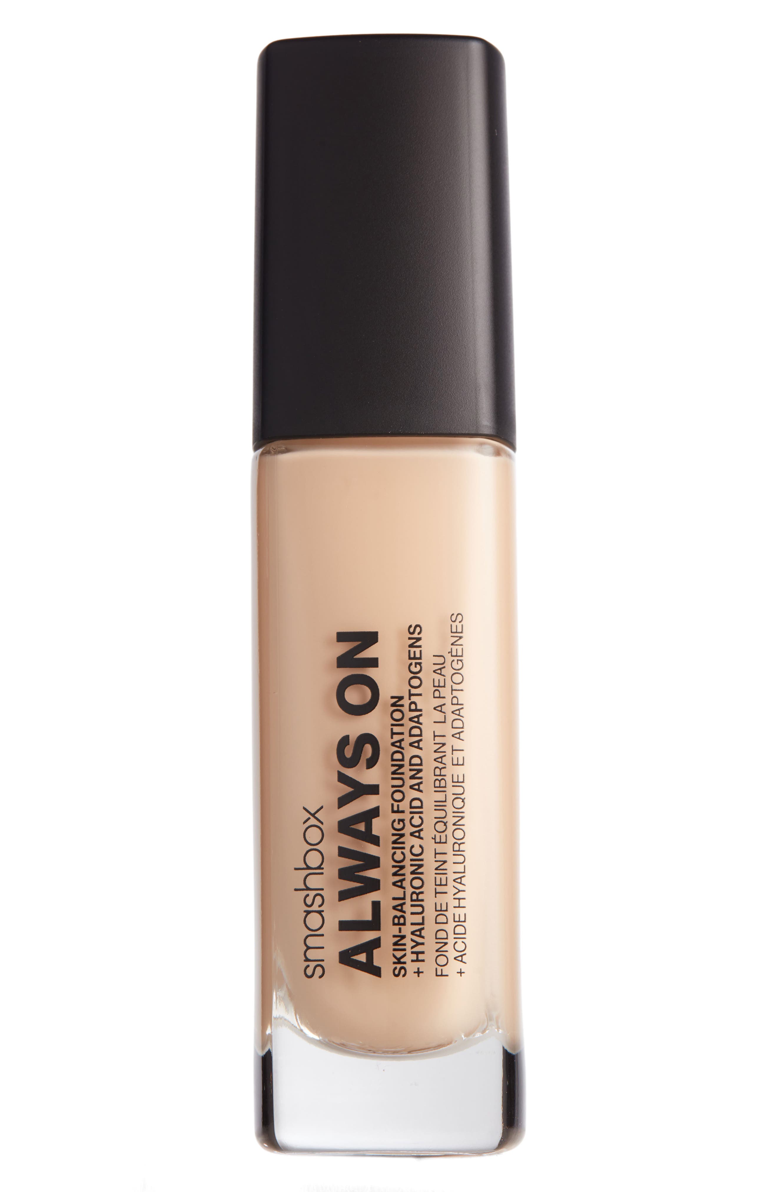 Smashbox Always On Skin-Balancing Foundation with Hyaluronic Acid & Adaptogens in F30N 