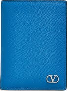 Valentino VLOGO Signature Leather Card Case