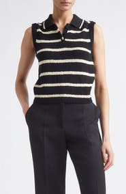 Altuzarra Tommy Scarf Neck Knit Top
