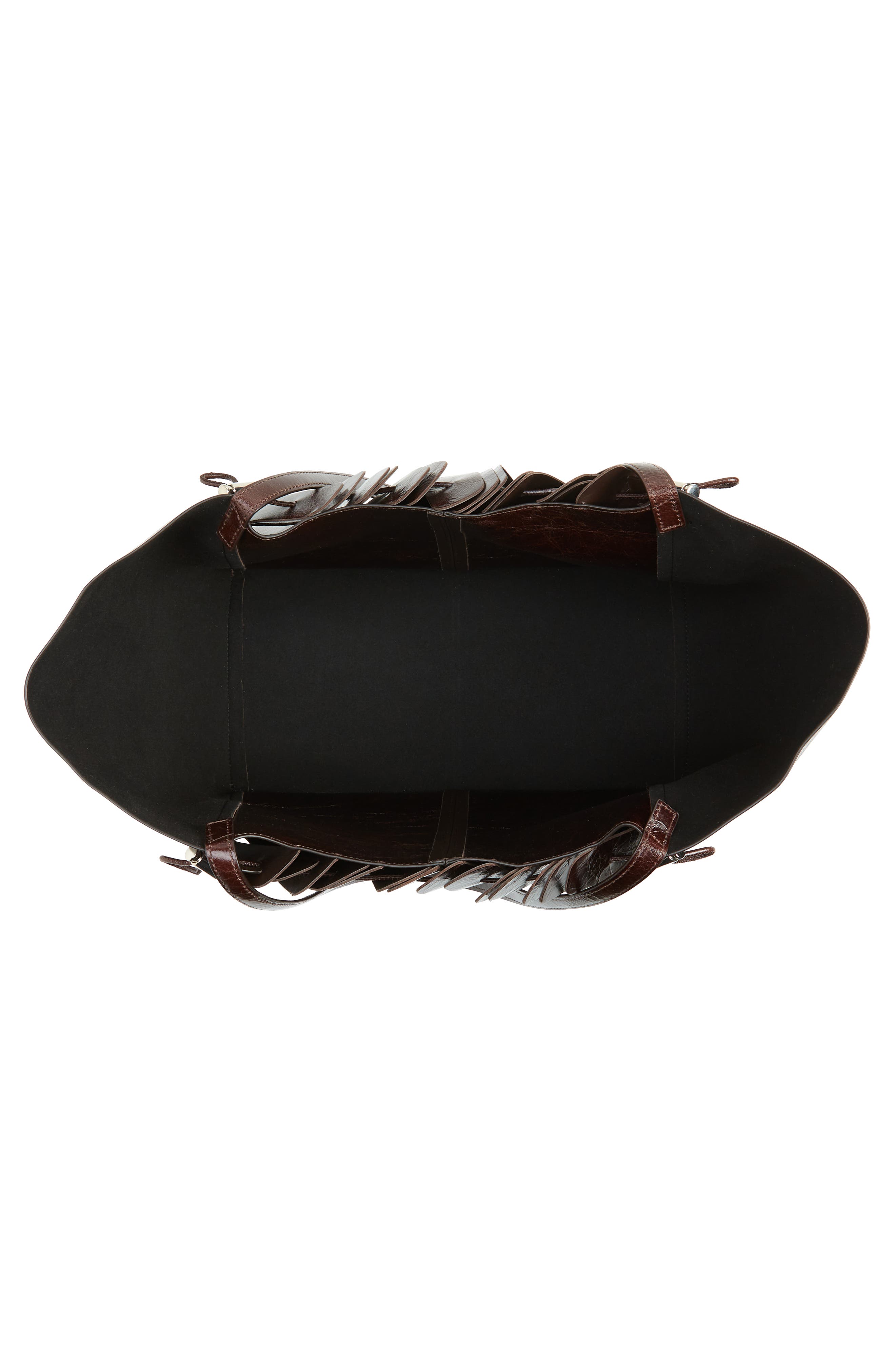 Coperni Cabas Petal Leather Tote, Alternate, color, 