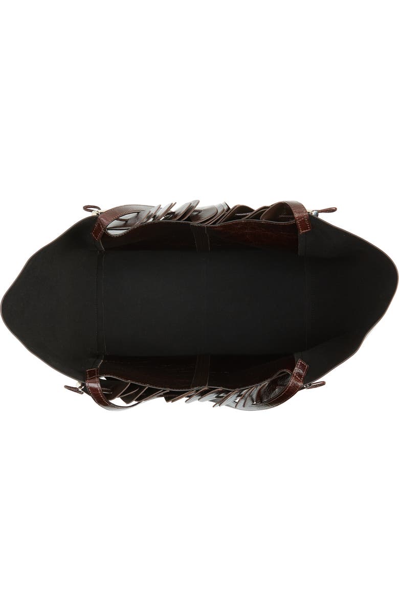 Coperni Cabas Petal Leather Tote, Alternate, color,