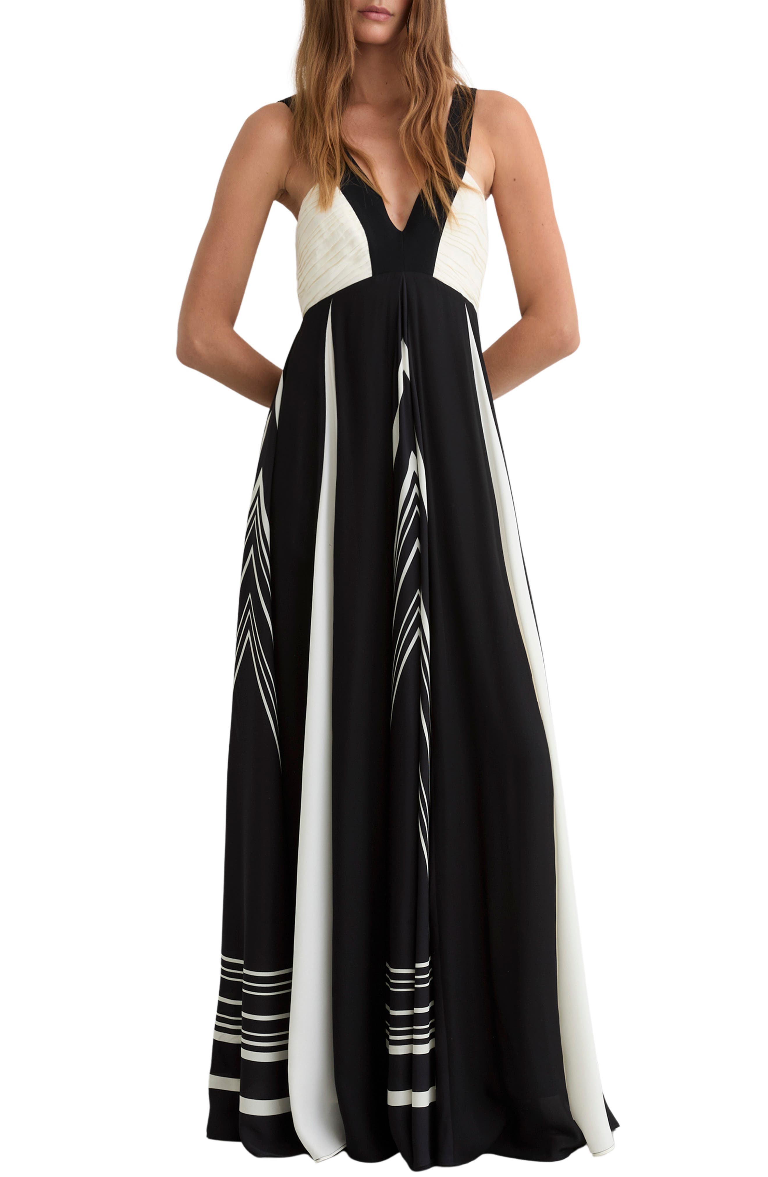 Tallie Mixed Print Maxi Dress