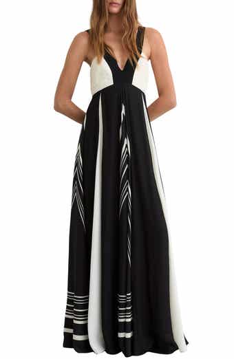 Tallie Mixed Print Maxi Dress