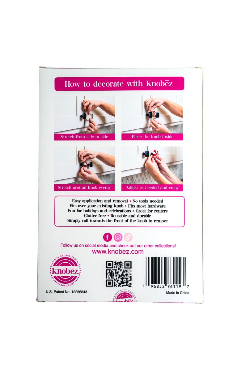 Knobēz Decorative Knob Cover, Fall Leaf, 12 Pack, Alternate, color, 