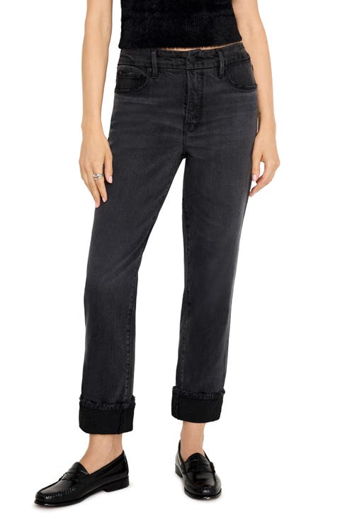 Soft-Tech Relaxed Fit Jeans (Regular & Plus) (Black 321)