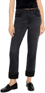 Good American Soft-Tech Relaxed Fit Jeans