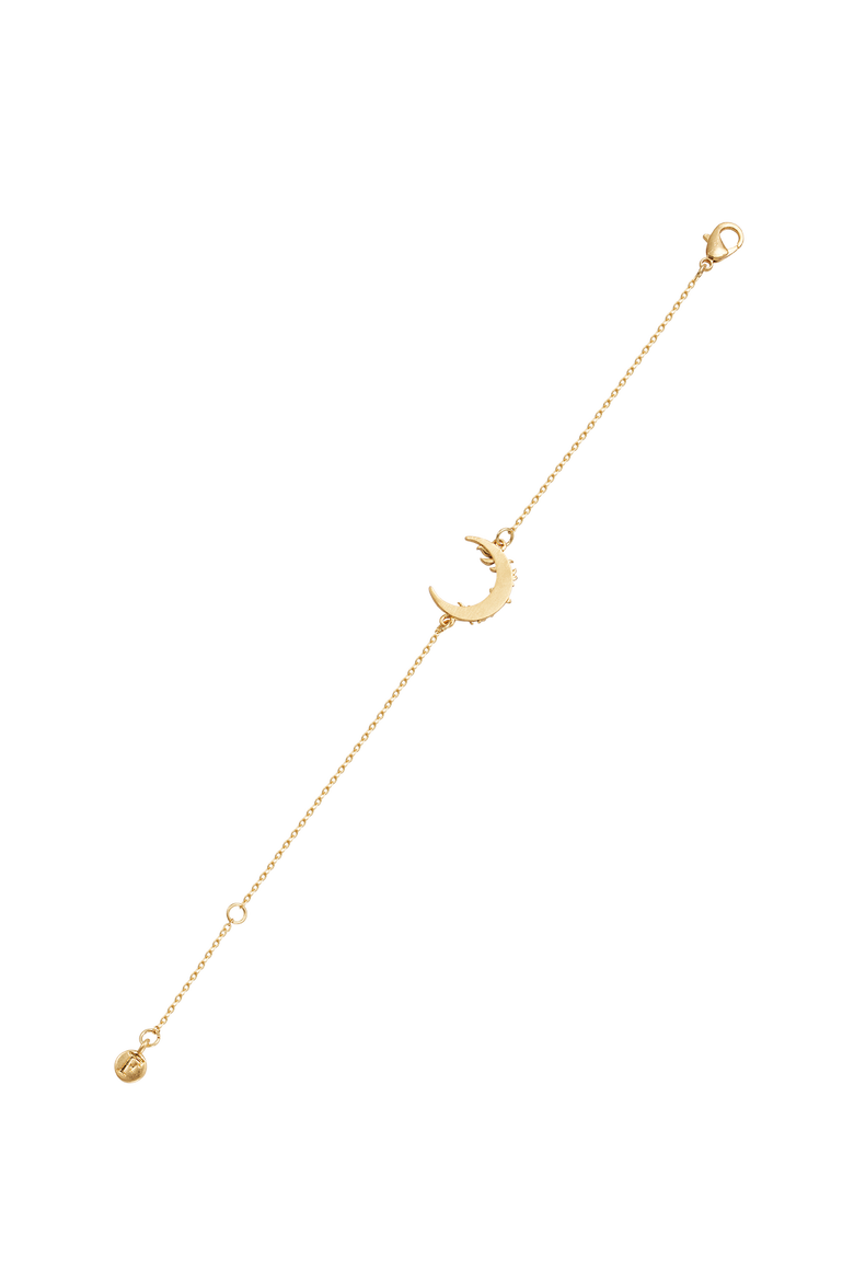 Nightshade Moon Gold Bracelet, Alternate, color, Gold