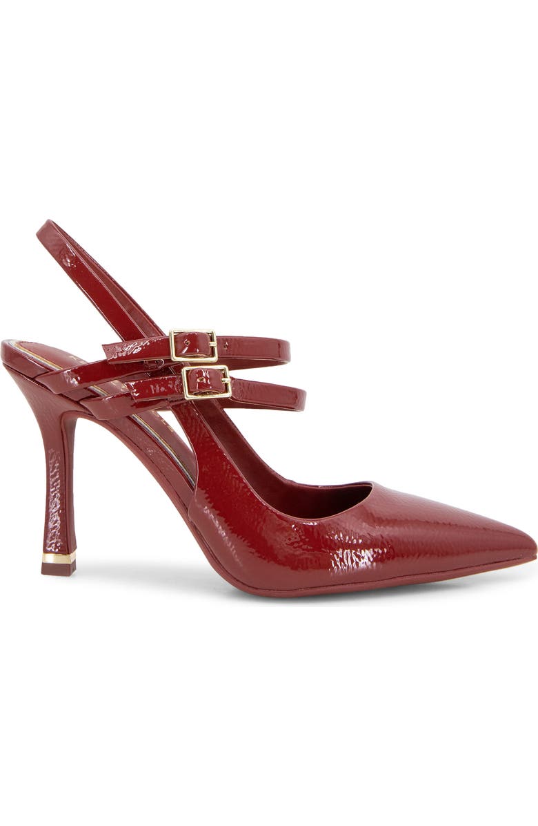 Kenneth Cole Raquel Pointed Toe Slingback Pump, Alternate, color, Rio Red