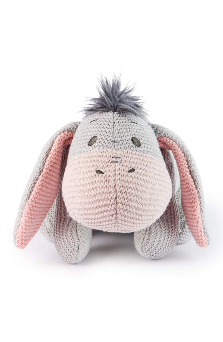 Gund Eeyore Knit Stuffed Toy, Alternate, color, Eeyore