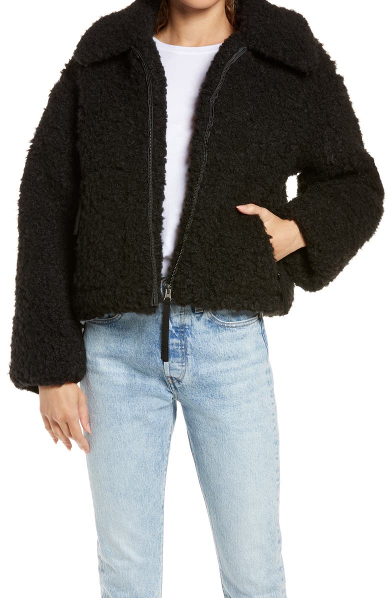 UGG<sup>®</sup> Maeve Women's High Pile Fleece Jacket, Main, color,