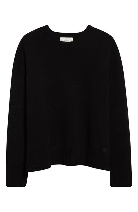 Pia Oversize Cashmere Crewneck Sweater