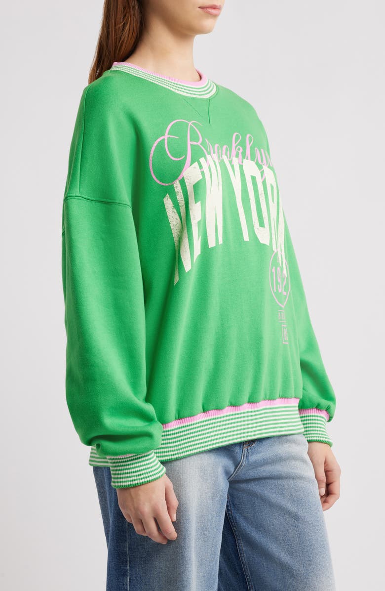 Vinyl Icons Brooklyn Graphic Sweatshirt, Alternate, color, 