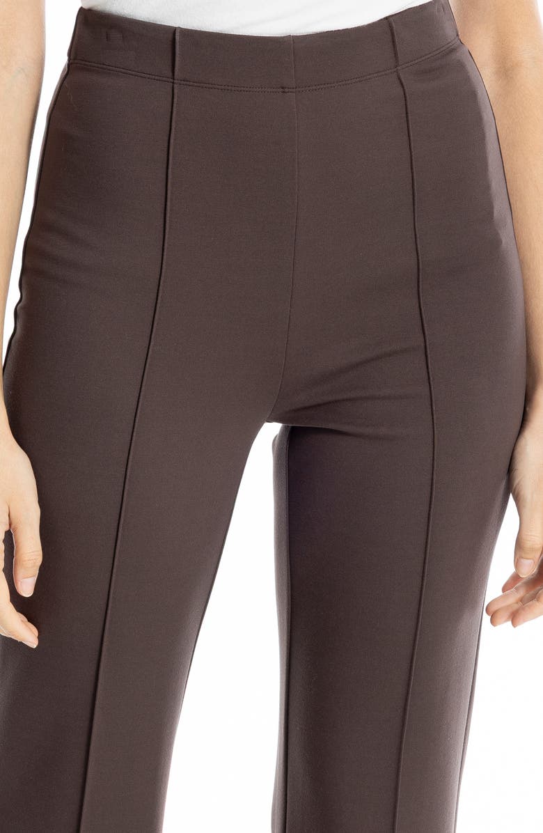 MAX STUDIO Ponte Pants, Alternate, color, Chocolate-Chocolate