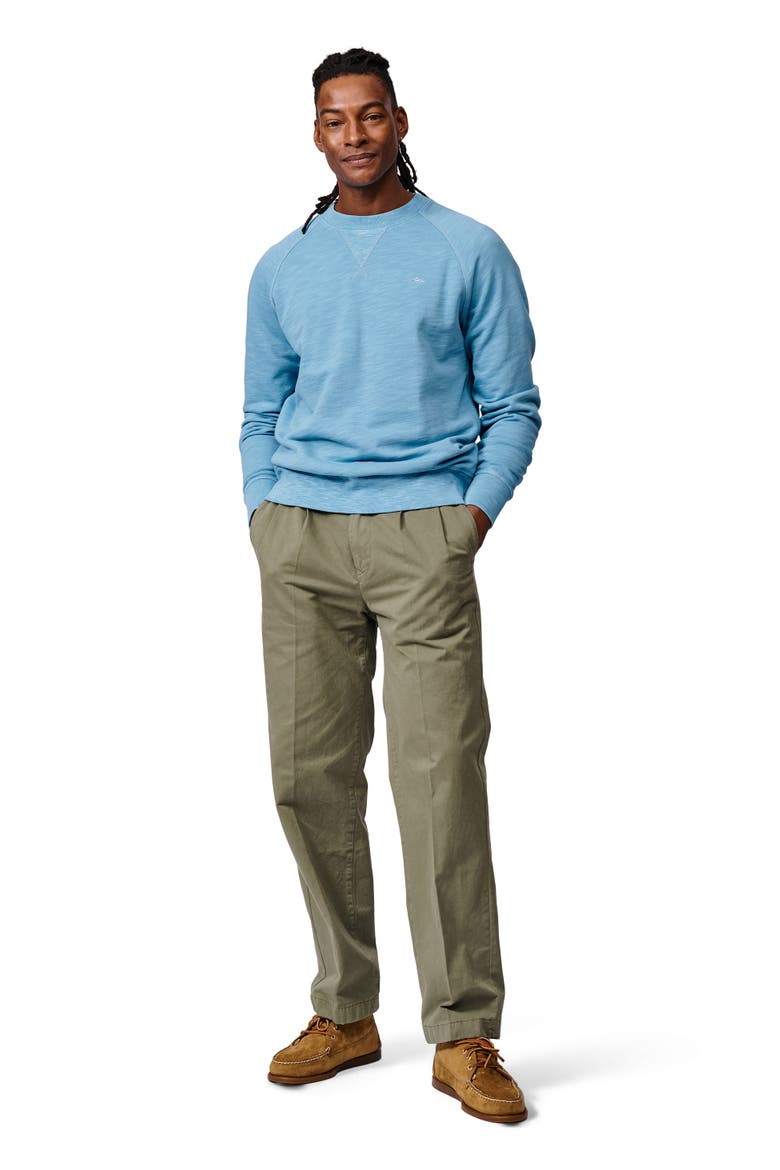 Garsdale Slub Crew Neck Sweatshirt, Alternate, color, Pale Blue