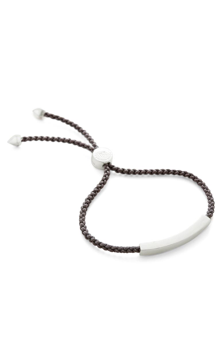 Monica Vinader Engravable Linear Friendship Bracelet, Alternate, color,