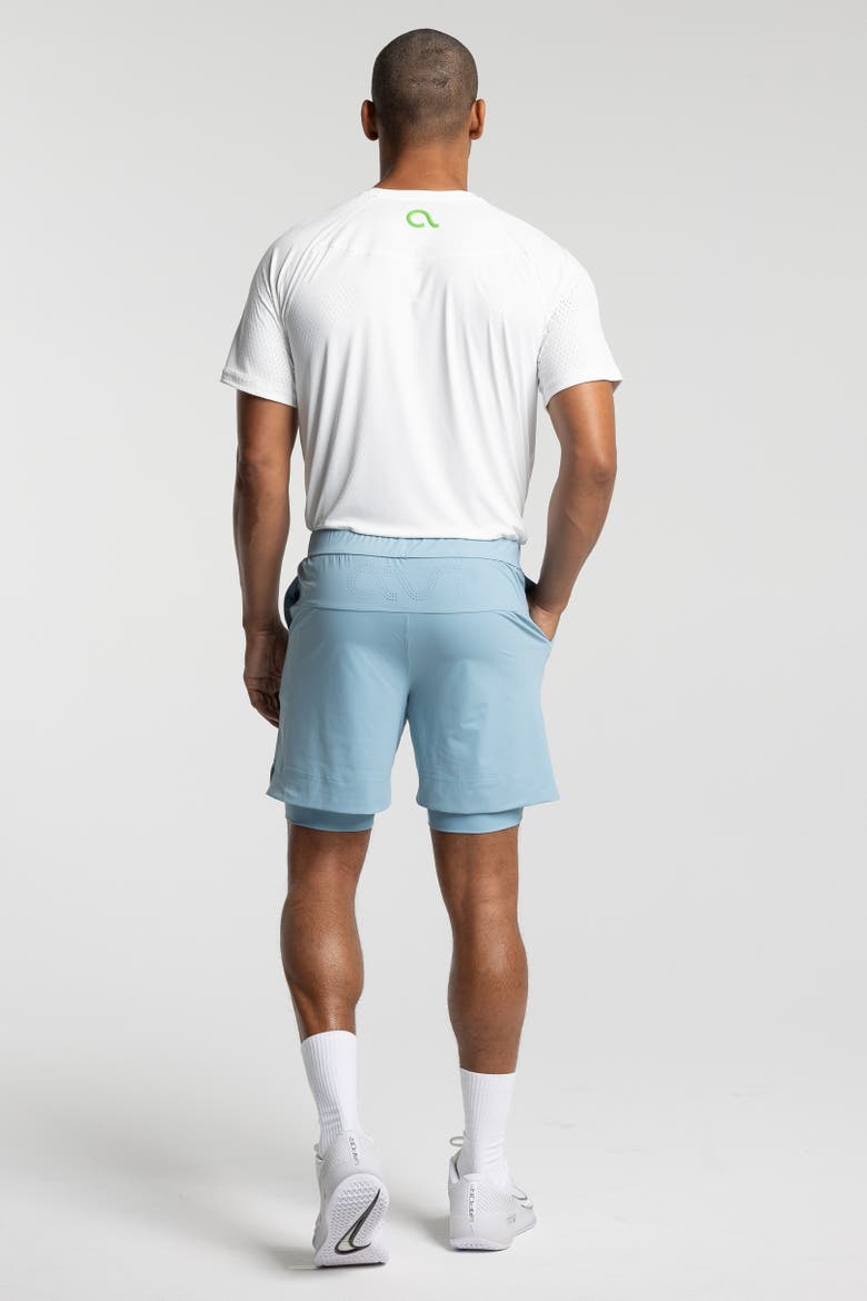 Momentum Pickleball Shorts, Alternate, color, Glacier