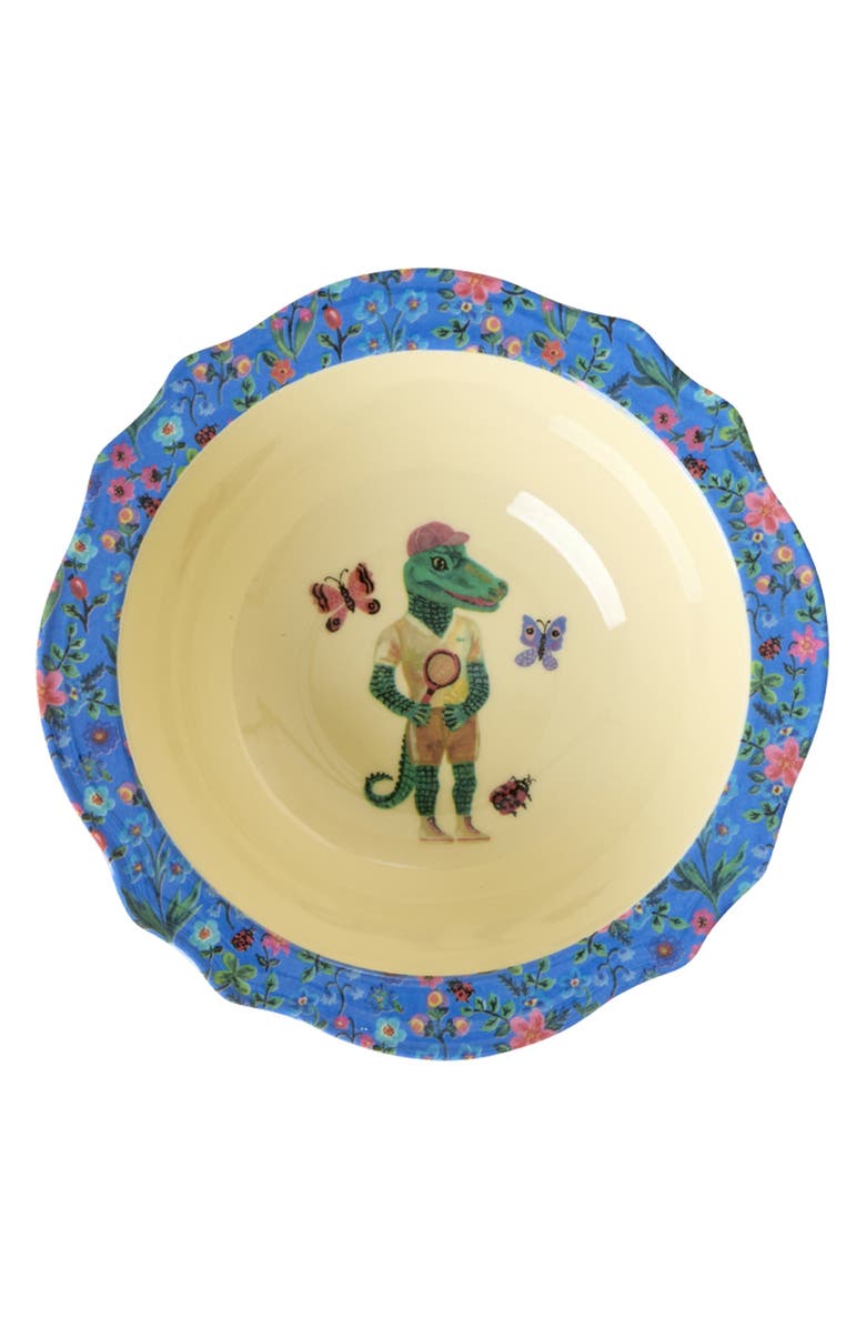 Rice by Rice x Nathalie Lété Set of 2 Melamine Bowls, Main, color,