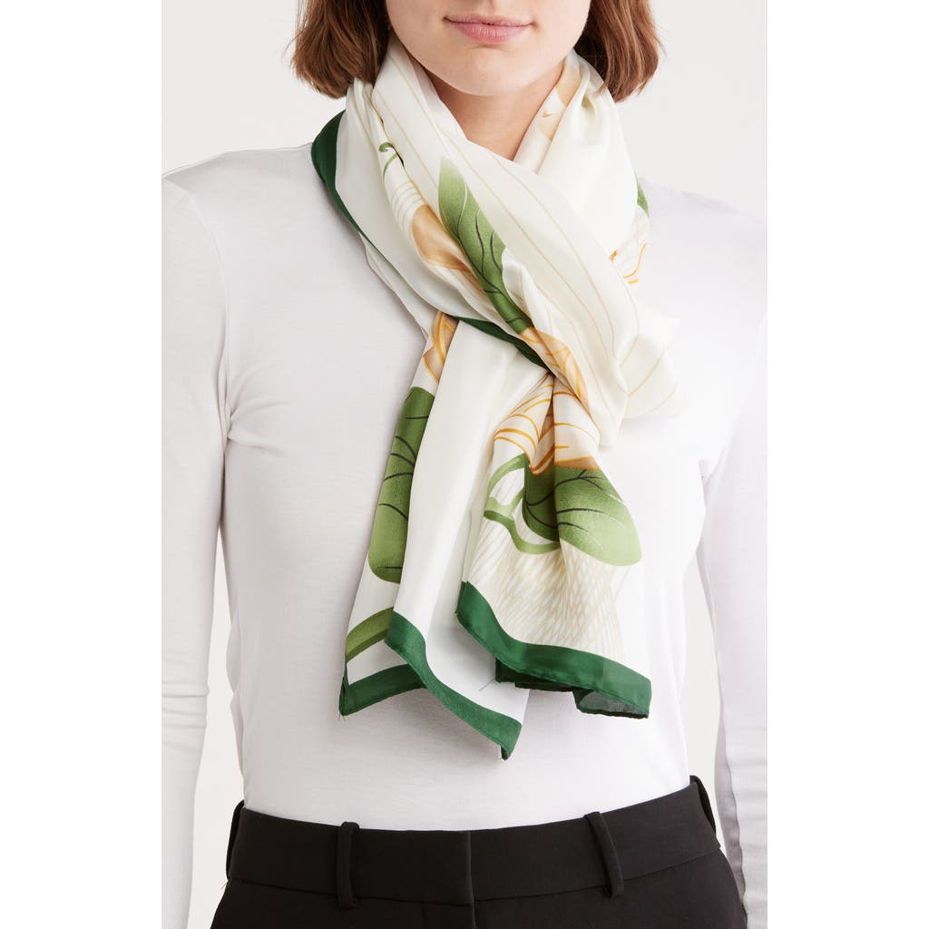 La Fiorentina Floral Print Scarf