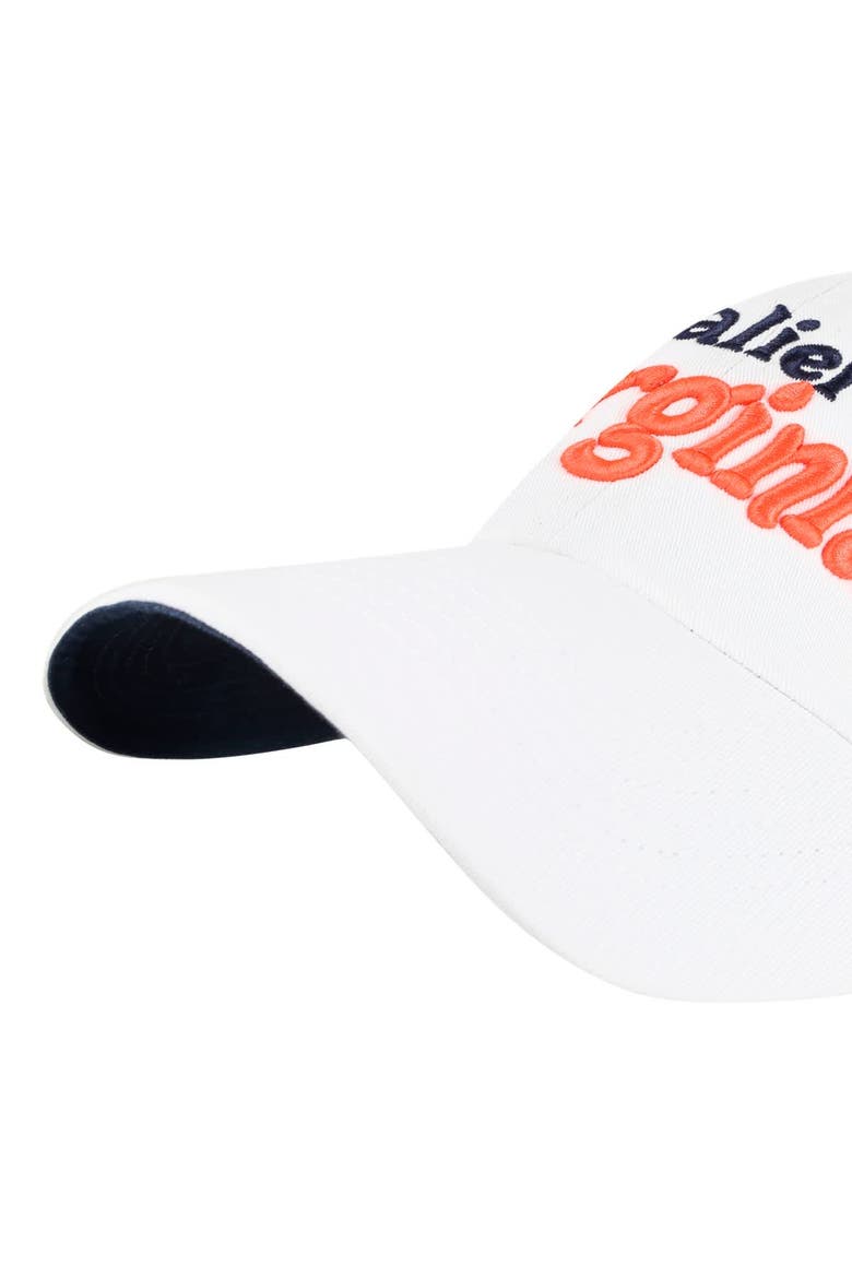 Women's '47 White Virginia Cavaliers Pensacola Clean Up Adjustable Hat, Alternate, color, White