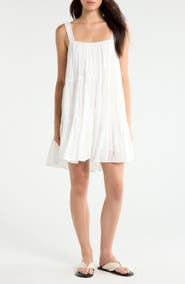 Elan Tiered Cover-Up Dress